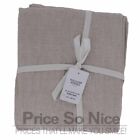 Williams Sonoma Italian Washed Linen Flax Tablecloth  70" X 108"  Msrp $160