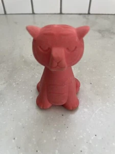 Neuheit Radierer rosa großer Tiger Tierfigur selten - Bild 1 von 6