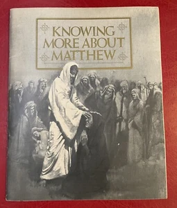 Knowing More About Matthew Home Bible Study Workbook Paperback - Picture 1 of 1