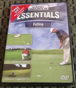 HANK HANEY'S ESSENTIALS PUTTING GOLF Golfing Golfer Putt Technique Skill DVD NEW - Foto 1 di 1