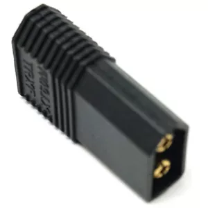 NEW Nitro Hobbies XT60 Male To Traxxas Female Adapter BLK FREE US SHIP - Picture 1 of 4