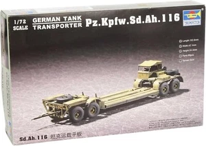 Trumpeter 7249 Sd. Ah.116 Trailer 1:72 New  Free Shipping - Picture 1 of 3