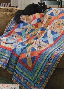 Catnap Quilt Pattern Pieced LS - Picture 1 of 2