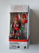 Star Wars Black Series Scout Trooper Holiday Edition Hasbro 6  Inch Figure 2022