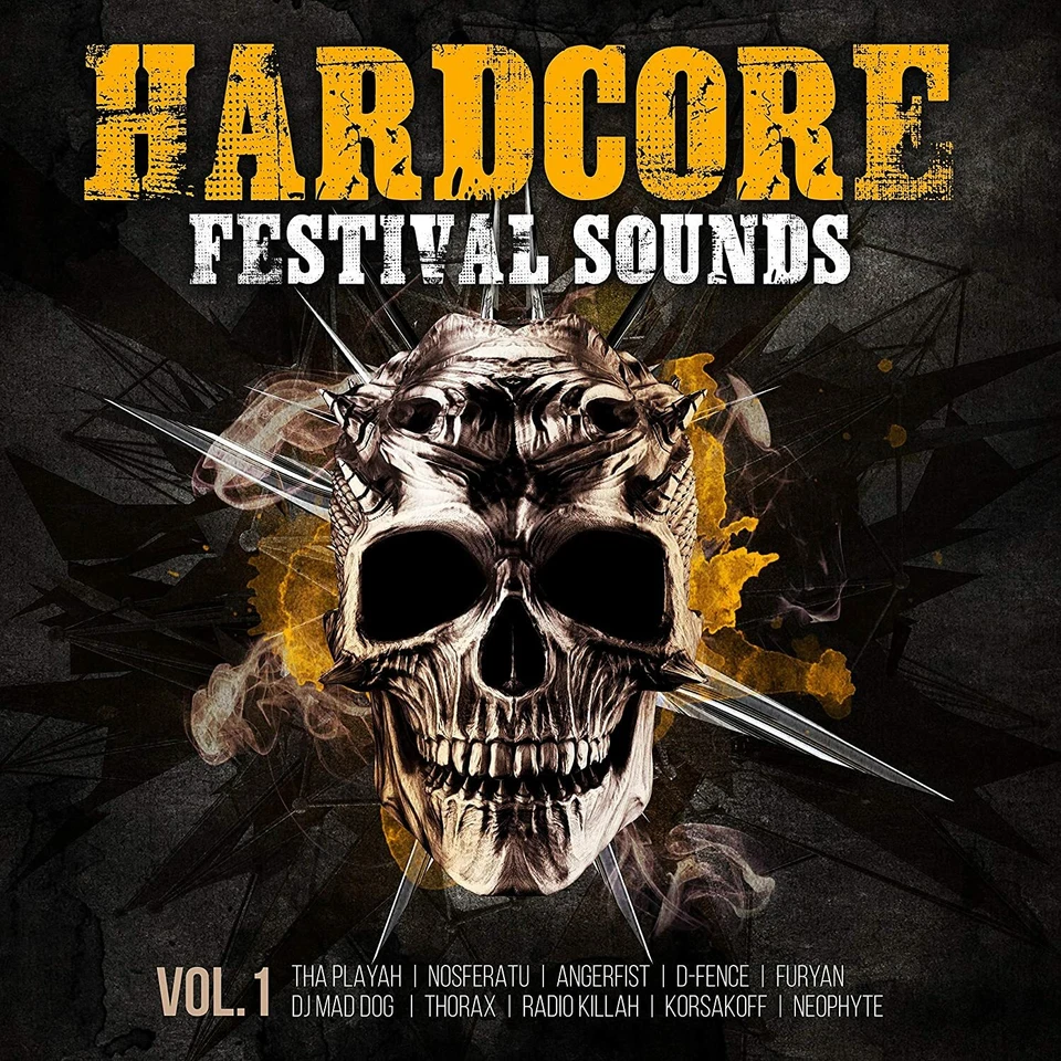 HARDCORE FESTIVAL SOUNDS = Playah/Angerfist/Furyan/Thorax/Odium..= 2CD = GABBER - Bild 1 von 1