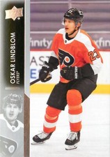 Oskar Lindblom 2021-22 Upper Deck Hockey Series 1 Card #138 Philadelphia Flyers