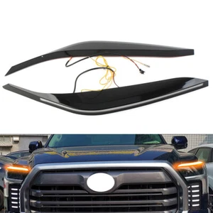 LED Headlight Daytime Running Turn Signal Lamp For Toyota Tundra Sequoia 22-23 - Picture 1 of 16