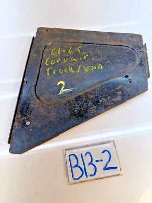 OEM 1961 - 65 Corvair Truck Van Engine Compartment Side Plate 61 62 63 64 B13-2 - Image 1 of 3