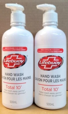 Jabón de lavado de manos Lifebuoy Total 10 500 ml (paquete de 2) - envío gratuito Foto 1 de 2