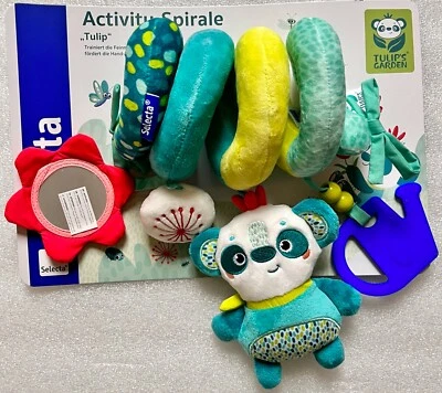 Tulipán Jardín Actividad Espiral Selecta Aprendizaje Juego Bebé Juguete 61077 Suave Foto 1 de 4