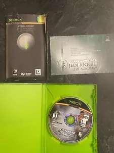 Star Wars Jedi Knight Jedi Academy (Original Xbox) Disc and Manual Only - Picture 1 of 4