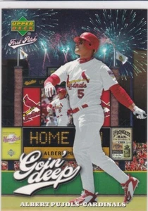ALBERT PUJOLS CARDINALS BASEBALL Upper Deck ANGELS Goin' Deep Insert Card - Bild 1 von 2