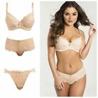 Pour Moi Amour Caramel Underwired Non Padded Bra, Short or Brazilian Brief