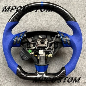 Carbon Fiber Blue Steering Wheel fit For Honda 7th gen Accord 2003-2007 Sport - Bild 1 von 13