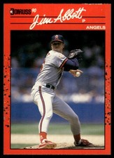 1990 Donruss #108 Jim Abbott California Angels