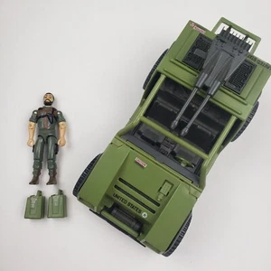 GI Joe VAMP & CLUTCH 1982 Hasbro Vintage Original Incomplete Model M-3250-A Jeep - Picture 1 of 13