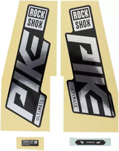 Gabel Aufkleber Kits - Rockshox Fork Decal Kit - Pike Ultimate, 27,5"/29", Glanz - Bild 1 von 1