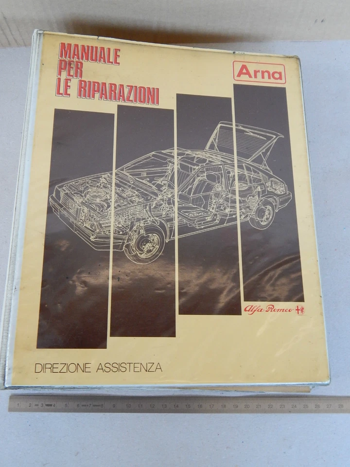 MANUALE OFFICINA ORIGINALE ALFA ROMEO ARNA - Immagine 1 di 1