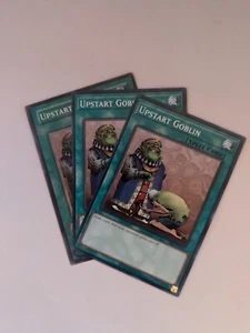 yugioh Upstart Goblin 3x MRL-033 SRL-en033 playset NM/LP - Picture 1 of 1
