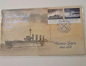 2014 FDC Wartime Letters- Dear Mum And All... 1914-1918 LTD - Picture 1 of 2