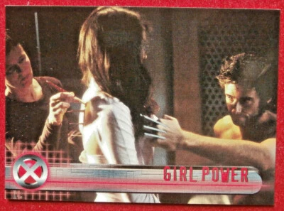 X-MEN THE MOVIE - Card #69 - GIRL POWER - Topps 2000 - Image 1 of 2