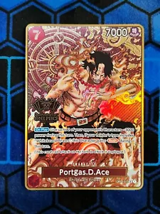 Portgas.D.Ace (One Piece 2nd Anniversary Set) OP02-013 Promo English - Picture 1 of 1