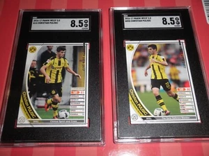 Paar 2016-17 Panini WCCF #A35 & #A14 CHRISTIAN PULISIC SC 8.5 ROOKIE Get It Now - Bild 1 von 2