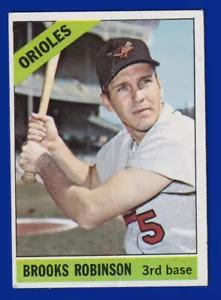 Brooks Robinson Orioles 1966 Topps #390 Bueno - Imagen 1 de 2