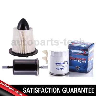 3x Filtro de aceite de motor Pronto filtro de aire filtro de combustible para Ford Escort 1997~2003 Foto 1 de 4