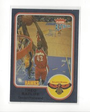 2002-03 Fleer Platinum Finish #51 Theo Ratliff Hawks /100 - NM-MT