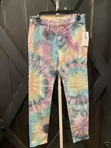 Mother Superior Tripper Swirling Secrets Multicolor Tie Dye Jeans Size 30 NWT - Picture 1 of 13
