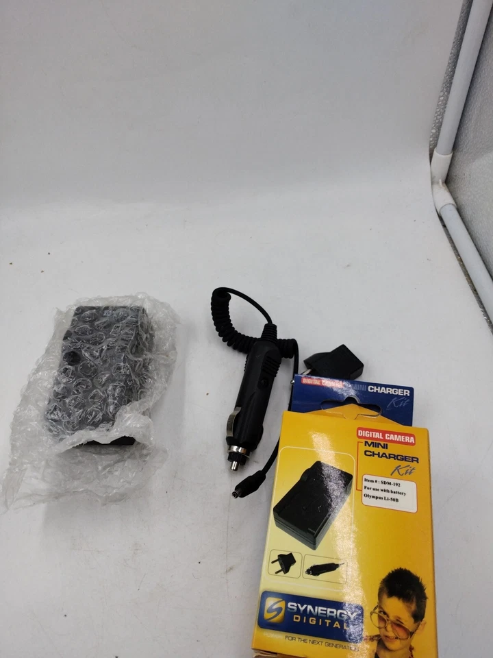 Kit de mini cargador para cámara digital SDM-192 para Olympus Li-50B Foto 1 de 4