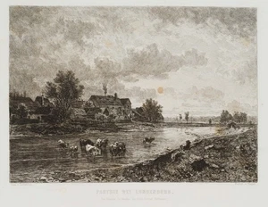 W. UNGER (1837-1932), Lundenburg, Morawy Południowe, Czechy, koło. Romans 1800-1849 - Zdjęcie 1 z 4