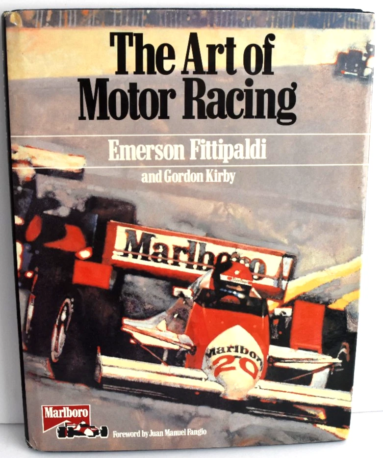 The Art of Motor Racing - Emerson Fittipaldi y Gordon Kirby (FIRMADO POR EMMO)!! Foto 1 de 4