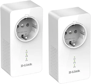 D-Link DHP-P601AV CPL PowerLine Gigabit Passthrough Kit 1000 Mbit/s 2 Stk weiß - Bild 1 von 2