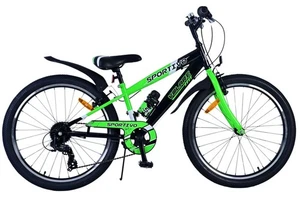 B-WARE - Volare Sportivo Kinderfahrrad für Jungen - 24 Zoll - 7 Gang - Schwarz G - Bild 1 von 13