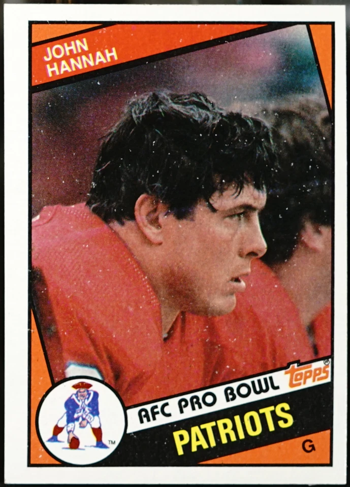 1984 Topps Football John Hannah #137 EX - Image 1 of 1