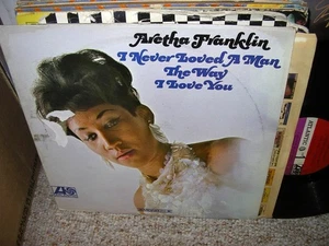 ARETHA FRANKLIN-I've Never Loved A Man-OR.1967 VG/VG+ MONO LP Plays GREAT VG++!! - Picture 1 of 2