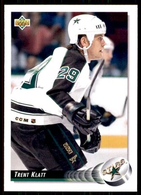 1992-93 Upper Deck Trent Klatt RC Minnesota North Stars #62 - Image 1 of 2