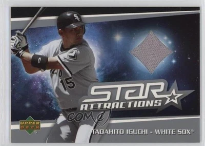 2006 Upper Deck Star Attractions Swatches Tadahito Iguchi #SA-TI - Image 1 of 2