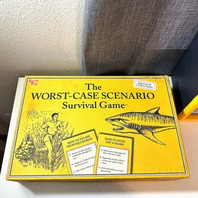The Worst Case Scenario Survival Game 2001 University Games 01880 Complete - Image 1 of 4