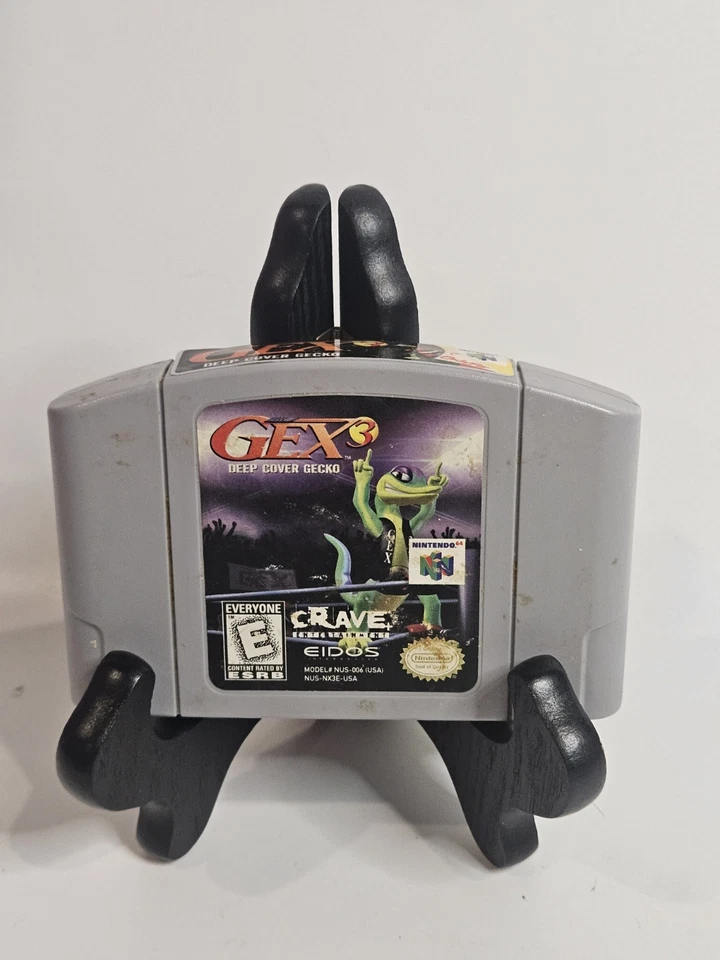 Gex 3: Deep Cover Gecko (Nintendo 64 N64, 1999) Authentic - Image 1 of 3