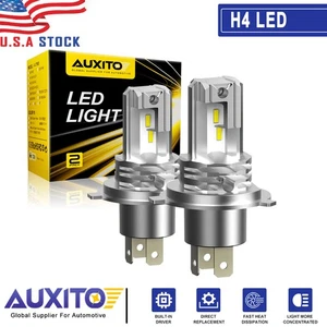 AUXITO H4 9003 Super White 24000LM Kit LED Headlight Bulbs Hi& Low Beam Combo 2 - Picture 1 of 12
