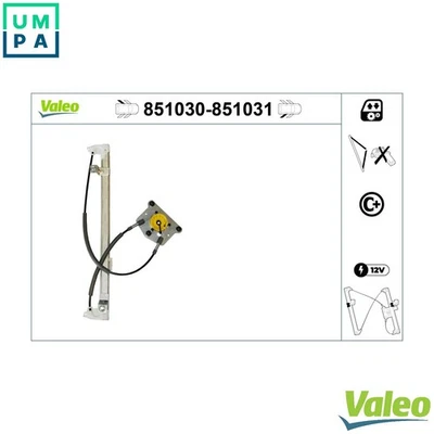 WINDOW REGULATOR 851030 FOR RENAULT LAGUNA/III/Sportour/Tourer/Grandtour 1.5L - Image 1 of 4