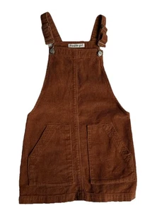 Hippie Girls overalls Skirt Brown Youth Girls SIZE 10 - Picture 1 of 7