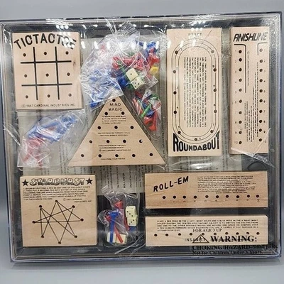 Wood Teasers Games Rollout Insanity Mind Magic Etc 7 Games Cardinal Industries - Image 1 of 4