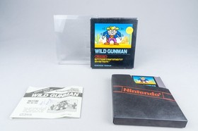 Nintendo NES *Wild Gunman* OVP CIB PAL B WG-EEC/FRG Bienengr&auml;ber +