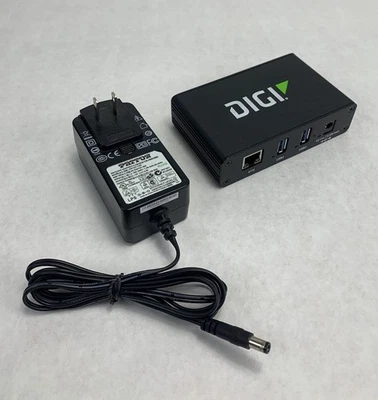 Digi AnywhereUSB 2 Plus Remote USB 3.1 External Hub w/ Power Supply - Image 1 of 4