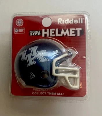 Kentucky Wildcats Riddell Pocket Size Mini Football Helmet NIB - Image 1 of 2