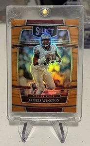 2022 Prizm Select Draft Picks Jamies Winston Concourse Orange Prizm /49 - Picture 1 of 2